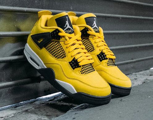 Jordan 4 Lightning - intampina primavara intr-un stil aparte