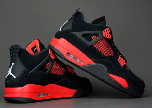 JORDAN 4 RED THUNDER - PERECHEA PREFERATA DE ADIDASI LA PRET REDUS