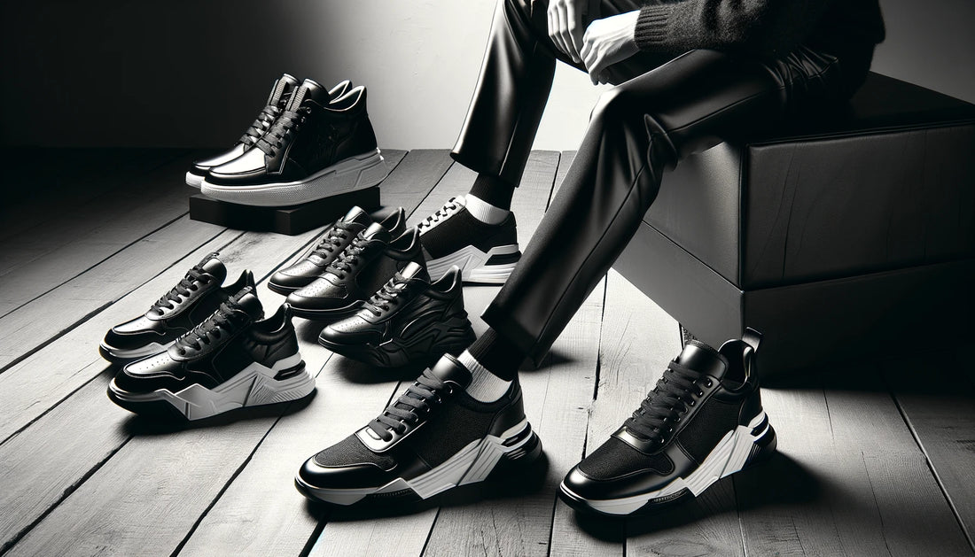 Descoperă Eleganța Sneaker-ilor Amiri în Nuanțe de Negru și Alb