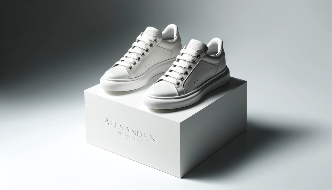 Explorând Eleganța Sneaker-ilor Alexander McQueen în Nuanțe de Negru și Alb