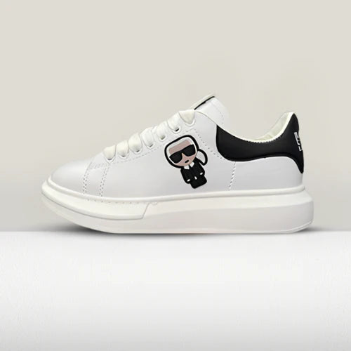 Sneakerii Karl Lagerfeld Alb & Negru | Cumpara acum!