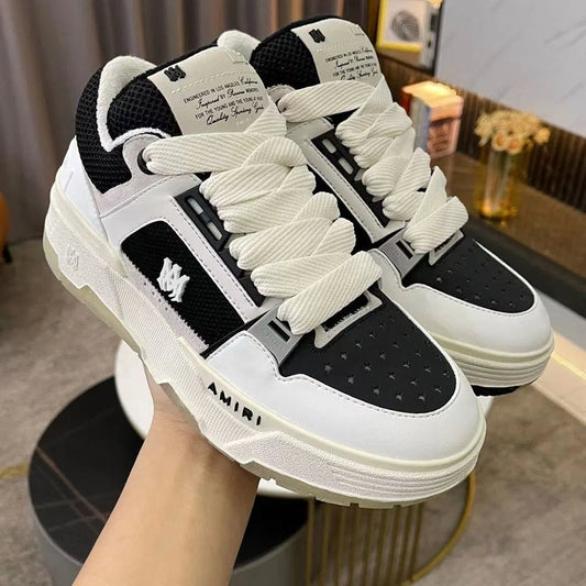 Amiri Black and White: Sneakersii Care Redefinesc Eleganța Urbană - ShoeResidence