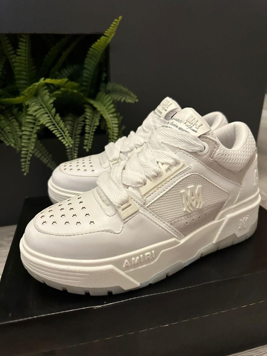 Amiri MA-1 Full White – Jacheta Care Redefinește Eleganța Streetwear - ShoeResidence