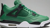 Adidași Jordan 4 Pine Green în detaliu.