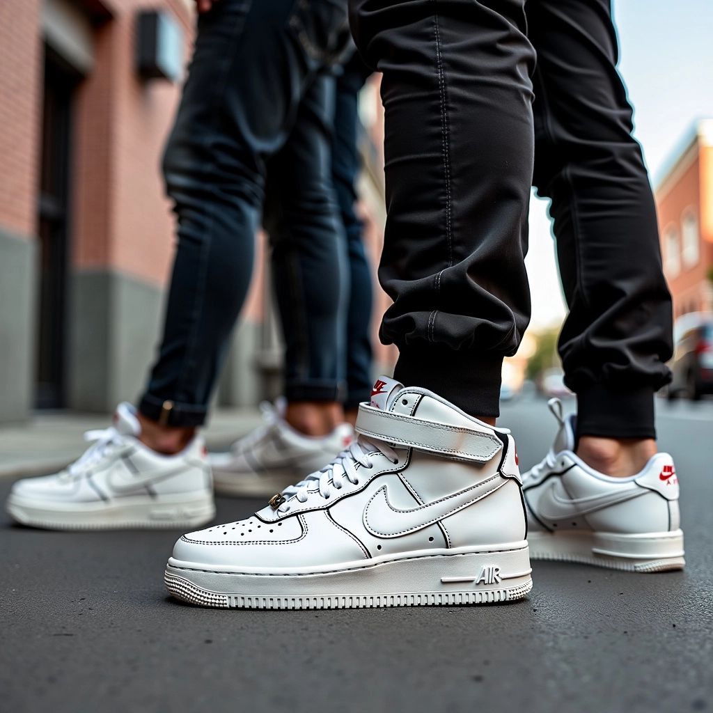 Descoperă stilul unic al AF1 Mid Nike: Încălțămintea perfectă pentru fiecare ocazie - ShoeResidence