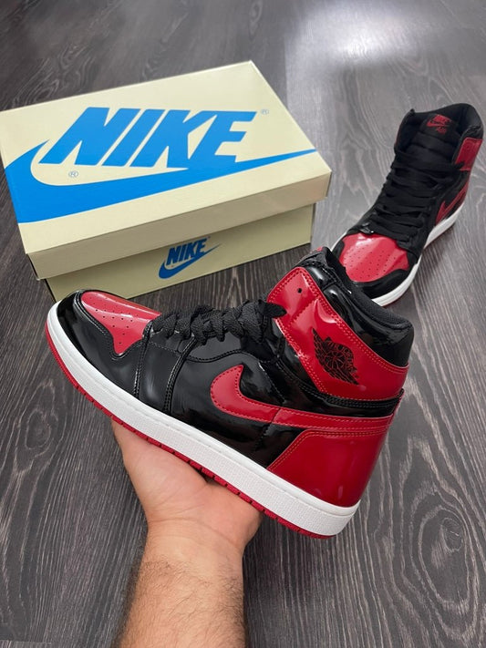 Jordan 1 Patent Bred - Un Clasic Revitalizat cu Strălucire - ShoeResidence