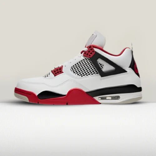 Jordan 4 Fire Red – Pas cu Pas în Lumina Reflectoarelor - ShoeResidence