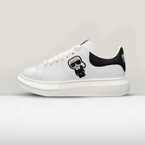 Sneakerii Karl Lagerfeld Alb & Negru | Cumpara acum! - ShoeResidence