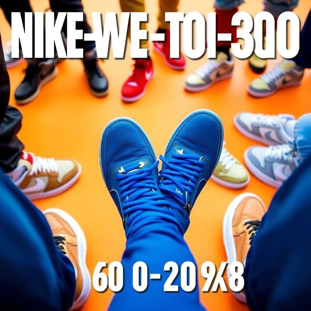 Oameni purtând sneakers Nike din colecția Shoeresidence.