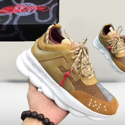 Versace Chain Reaction Brown [Full-Box]