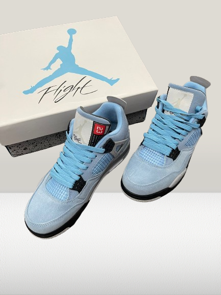 Jordan 4 University Blue PIELE [Full-Box]