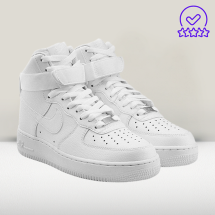 Air Force 1 - White - HIGH alb ( NEW )