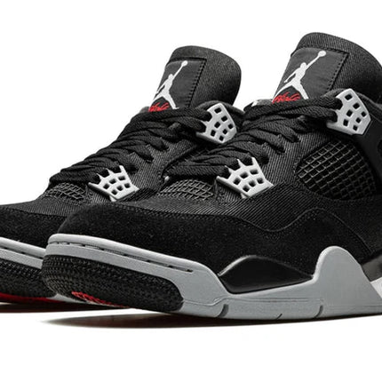 Jordan 4 Black Canvas [Full-Box]