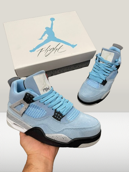 Jordan 4 University Blue PIELE [Full-Box]