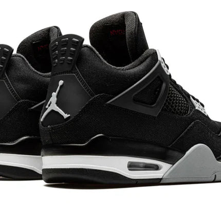 Jordan 4 Black Canvas [Full-Box]