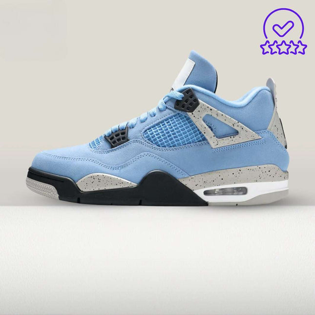 Jordan 4 University Blue sneakers