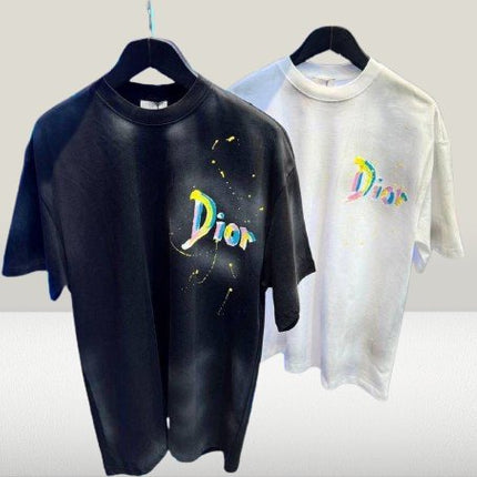 Tricou DIOR – Model Black & Off-White