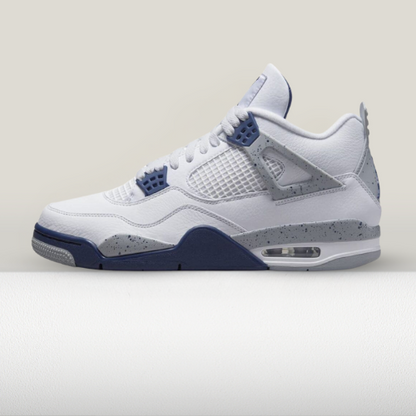 NIKE AIR JORDAN 4 NAVY BLUE RETRO HIGH BLEU ALB WHITE PIELE REPS REPLICA CHINA ROMANIA TURCIA PIELE DAMA BARBATI UNISEX DRIP NOU adidasi sneakeri teniși încălțăminte pantofi sport original autentic calitate fashion c casual performanta clasic atemporal eleganta inovație funcțional modern lux GEORDANI ADIDASI IEFTINI JORDANI IEFTINI JORDANI ALBI JORDAN 4 DE VANZARE JORDAN 4 GRI BUCURESTI ADIADSI PREDARE PERSONALA