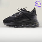 Versace Chain Reaction Black Shoes
