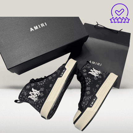 Amiri Black High [NOU] - ShoeResidence amiri sneakers with box Sneaker40Amiri accessories bundleAmiri AdidașiAmiri ambassador program3