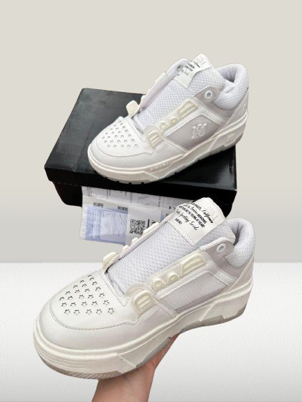amiri mx1 30 白 Amiri Ma-1 Full White Sneakers | Lichidare Stoc & Reduceri