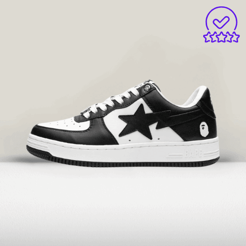 Bapesta Black and White (NEW) - ShoeResidenceBapesta Black and White (NEW)Sneaker40.5350 încălțăminteADIDAS YEEZY BOOSTadidași beluga fals1