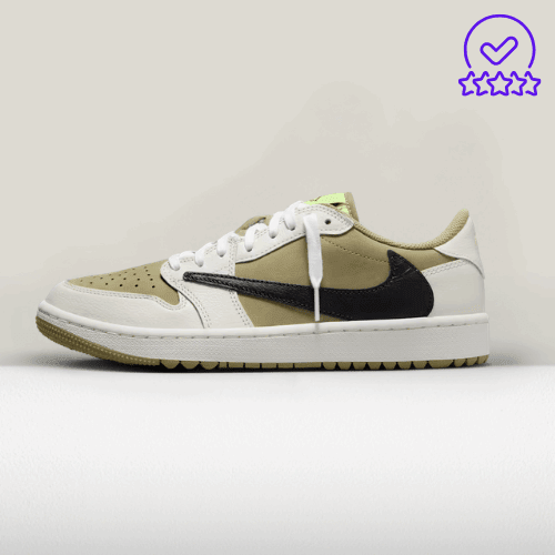 Jordan 1 Retro Low Golf Travis Scott Neutral Olive [New] - ShoeResidenceJordan 1 Retro Low Golf Travis Scott Neutral Olive [New]Balenciaga Track Low36adidas alb alexander mcqueenAdidas Alb McQueenadidas alb mcuqeen1