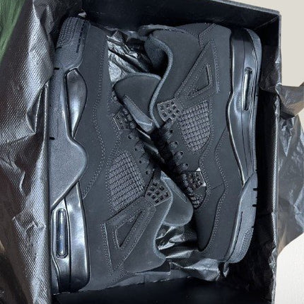 Jordan 4 Black Cat Leather [FULL - BOX] - ShoeResidenceJordan 4 Black Cat in the boxJordan 4364 adidas jordan4 black cat4 black cat adidas jordan6