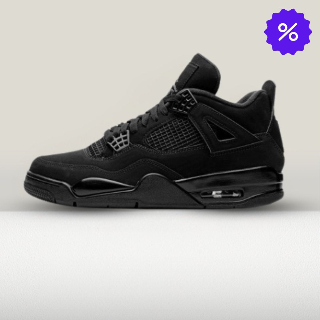 Jordan 4 Black - Cat PIELE [FULL BOX] - ShoeResidenceJordan 4 Black - Cat PIELE [FULL BOX]Jordan 436