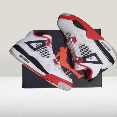 Jordan 4 Fire Red [ÎN CURAND] - ShoeResidenceNIKE AIR JORDAN 4 FIRE RED RETRO HIGH ROSU ALB WHITE PIELE REPS REPLICA CHINA ROMANIA TURCIA PIELE DAMA BARBATI UNISEX DRIP NOU adidasi sneakeri teniși încălțăminte pantofi sport original autentic calitate premium model stil urban colecție exclusivă ediție limitată confortabil design retro căutare populară cumpărare online livrare rapidă reduceri oferte speciale magazin online promoții vânzare mare preț accesibil varietate culori dimensiuni disponibil