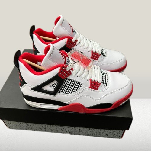 Jordan 4 Fire Red [ÎN CURAND] - ShoeResidenceNIKE AIR JORDAN 4 FIRE RED RETRO HIGH ROSU ALB WHITE PIELE REPS REPLICA CHINA ROMANIA TURCIA PIELE DAMA BARBATI UNISEX DRIP NOU adidasi sneakeri teniși încălțăminte pantofi sport original autentic calitate premium model stil urban colecție exclusivă ediție limitată confortabil design retro căutare populară cumpărare online livrare rapidă reduceri oferte speciale magazin online promoții vânzare mare preț accesibil varietate culori dimensiuni disponibil