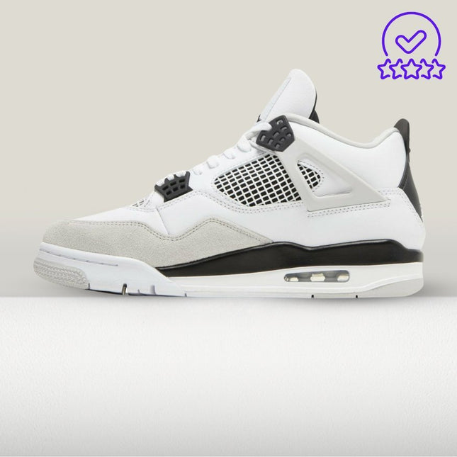 Jordan 4 Military Black Leather [Full - Box] - ShoeResidenceJordan 4 Military BlackJordan 43744 black4 jordan1