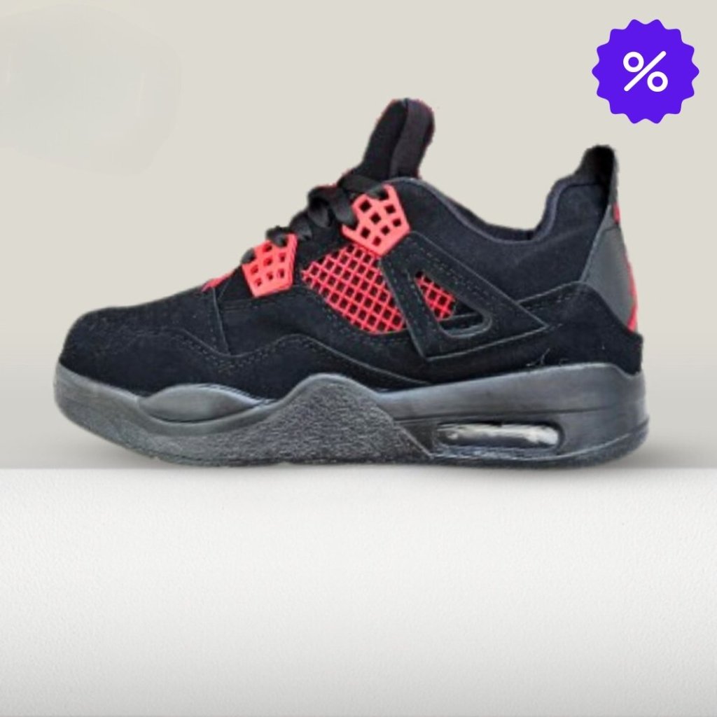 Jordan 4 Red RETRO Sneakers | Preț Redus - ShoeResidence
