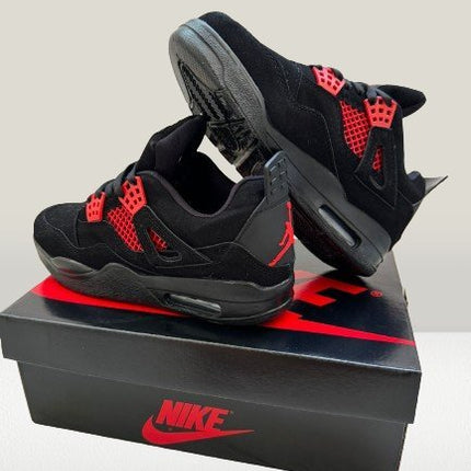 Jordan 4 Red Thunder RETRO [NOU] - ShoeResidenceStreetwear style featuring Jordan 4 Red sneakersJordan 4364 Red Thunderadiasi jordan 4 red thunderadidas jordan 4 black cat9