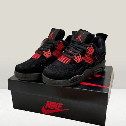 Jordan 4 Red Thunder RETRO [NOU] - ShoeResidenceclassic Jordan 4 Red SneakersJordan 4364 Red Thunderadiasi jordan 4 red thunderadidas jordan 4 black cat7