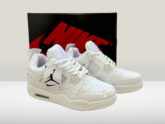 Jordan 4 White RETRO | Reducere 60% & Livrare Rapidă – ShoeResidence