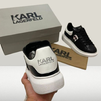 Karl Lagerfeld - Black Leather [40% OFF] - ShoeResidenceModern Karl Lagerfeld shoes with Karl nameKarl Lagerfeld36adidas alb karl lagerfeldadidas negurAdidasi Dama Karl8