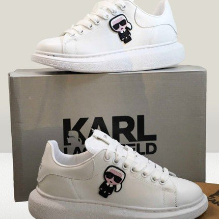 Karl Lagerfeld Sneakers Full - White [NOU] - ShoeResidenceStudio view of Karl Lagerfeld SneakersKarl Lagerfeld36adidas albadidas alb karl lagerfeldadidas karl lagerfeld3