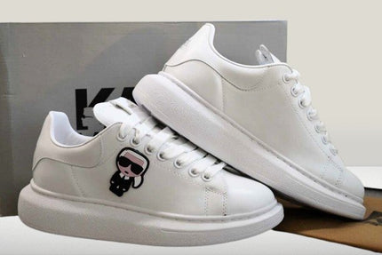 Karl Lagerfeld Sneakers Full - White [NOU] - ShoeResidenceWhite Karl Lagerfeld Sneakers - stylish luxury footwearKarl Lagerfeld36adidas albadidas alb karl lagerfeldadidas karl lagerfeld2