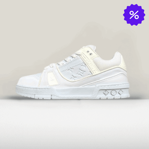 Louis Vuitton White Monogram Sneakers | Cumpără Adidași Louis