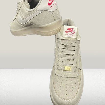 Nike Air Force 1 Low - Beige [NOU] - ShoeResidenceTop - down view Nike Air Force 1 SneakersAir Force 140Adidas bejadidas cremadidas jordan 47