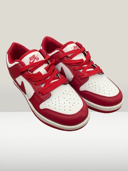 Adidași Nike Dunk Low 'Panda Red' | Preț Mic & Stoc Limitat