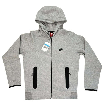 Tech Fleece Grey 2024 [Full - Set] - ShoeResidencePartea superioară a hanoracului Tech Fleece gri cu glugăNike TechSBlue Romania GriBlue Tech Gri TreningBlue Trening Gri8