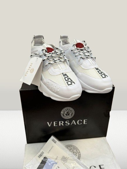 Versace Chain - Reaction ALB [FULL - BOX] - ShoeResidenceVersace Chain Reaction Alb, Versace Sneakers, Versace Pantof Nou, Versace Adidas, VERSACE Unisex, Adulti, Barbati, Dama, Copii, Versace Fashion, Versace Trend, Versace Design, Versace Casual, Versace Collection, ADIDASI VERSACE, VERSACE ALB, VERSACE CHAIN REACTION ALB, ADIDASI ALBI, VERSACE TURCIA, VERSACE CHAIN REACTION ROMANIA, VERSACE ALB, ADIDASI VERSACE BARBATI, VERSACE DAMA, ADIDASI VERSACE DAMA , ADIDASI VERSACE ALB, ADIDASI VERSACE