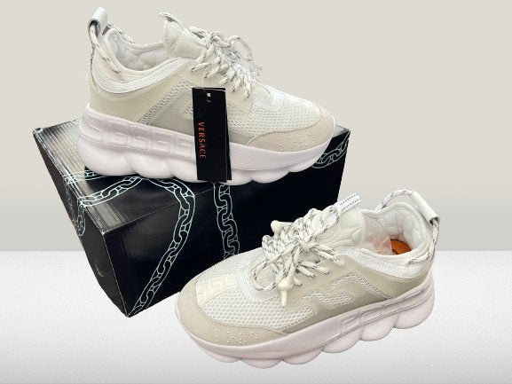 Versace Chain - Reaction Alb PIELE NATURALĂ [FULL - BOX + ACCESORII] - ShoeResidenceVersace Chain Reaction alb, adidași Versace Chain Reaction albi, Versace Chain Reaction de vânzare, Versace Chain Reaction originali, Versace Chain Reaction online, cumpără Versace Chain Reaction alb, pantofi sport Versace Chain Reaction alb, VeVersace36