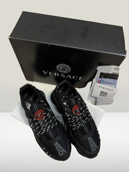 Versace Chain Reaction Negru | Sneakers Premium | ShoeResidence