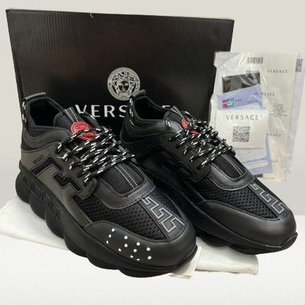 Versace Chain Reaction Black [FULL - BOX] - ShoeResidenceVersace Chain Reaction NEGRU [FULL - BOX] - ShoeResidenceVersace Chain Reaction NEGRU, Versace ADIDASI, Versace Pantof, Versace PANTOFI, Unisex, Adulti, Barbati, Dama, Copii, adidasi versace, adidasi versace chain reacton negru, adidasi versace barbati, versace romania, PANTOF VERSACE, PANTOFI VERSACE, PANTOFI VERSACE NEGRU, SNEAKER VERSACE, VERSACE CHAIN REACTION BLACK, VERSACE CHAIN REACTION PANTOF, VERSACE NEGRU, ADIDASI VERSACE NEGRU, 
