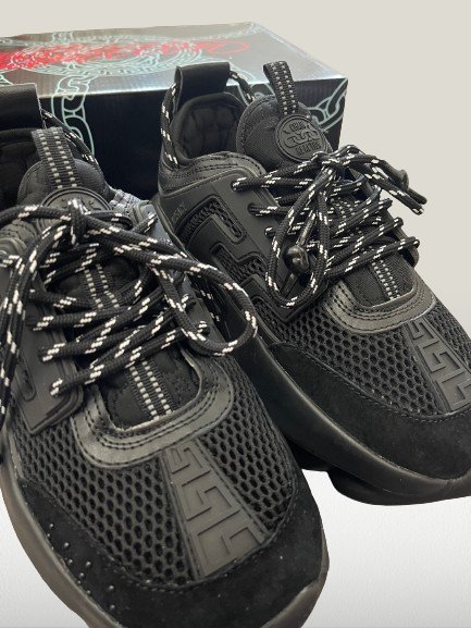 Versace Chain Reaction Negru PIELE NATURALĂ [FULL - BOX + ACCESORII] - ShoeResidenceVersace Chain Reaction negru, adidași Versace Chain Reaction negri, Versace Chain Reaction de vânzare, Versace Chain Reaction originali, Versace Chain Reaction online, cumpără Versace Chain Reaction negru, pantofi sport Versace Chain Reaction negru, Versace Chain Reaction preț, Versace Chain Reaction ofertă, Versace Chain Reaction România, Versace Chain Reaction pentru bărbați, Versace Chain Reaction pentru femei