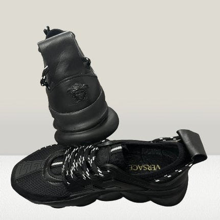 Versace Chain Reaction NEGRU [STOC LIMITAT] - ShoeResidenceVersace Chain Reaction shoes with iconic soleVersace36Adidas Pantof Versace BlackAdidas Pantof Versace ChainAdidas Pantof Versace Ieftin10